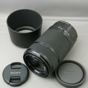 【新品同様】SONYソニー　E55-210mmF4.5-6.3OSSブラック　★NO.8096