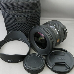 【美品】SIGMAシグマ　ニコン用10-20mmF3.5EX DC HSM　NIKONニコンFマウント★NO.7977