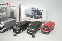 【3-23】 トラック ハイエース プラモデル まとめ 椎名急送 Nittei 日本郵便逓送 TOYOTA トヨタ 日野自動車 いすゞ 三菱ふそう 現状品_画像3