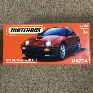 (11-) 1992 MAZDA AUTOZAM AZ-1, レッド, 紙箱入り製品【マッチボックス】 