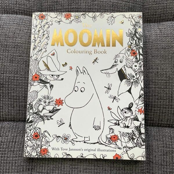  ムーミン　ぬりえブック　The Moomin Colouring Book MOOMIN 英語版