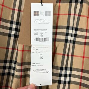 【紳士の嗜み】未使用品 タグ付き 現行品 BURBERRY LONDONバーバリーロンドン チェスターコート ノバチェック M ブラック の画像9