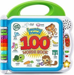  Lee p frog /Leapfrog Learning Friends 100 WORDS BOOK learning English ./ Spanish 