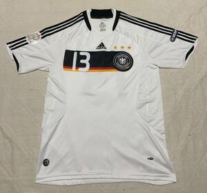 アディダス　ドイツ代表　ユニホーム　#13 バラック　EURO2008 US M 長期保管品