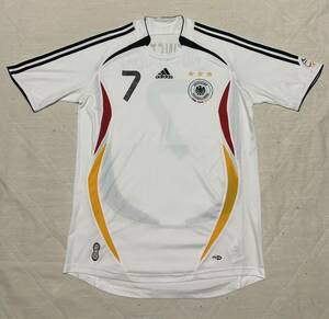 アディダス　ドイツ代表　ユニホーム #7 シュバインシュタイガー　2006 ドイツW杯 US M 長期保管品