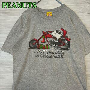 【入手困難】PEANUTS ピーナッツ　スヌーピー Tシャツ　Lサイズ　キャラクター　一点物　レア　半袖　アニメ　海外　輸入　ヴィンテージ