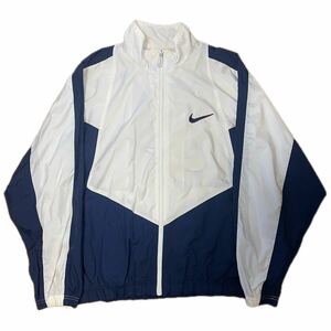 90s NIKE ナイロンジャケット ナイキ 90年代 XL ジップアップ 古着