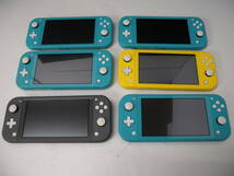 25■60/　NINTENDO　Switch　Lite　6台　ジャンク　0328_画像1