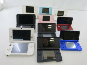 25■80/　DS、DSi、DSLite、DSiLL、３DS、３DSLL　ジャンク　10台　0329