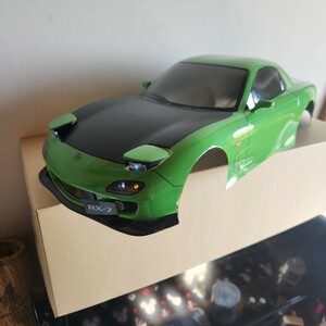 タミヤ　ラジコン　マツダ　RX-7 ボディ