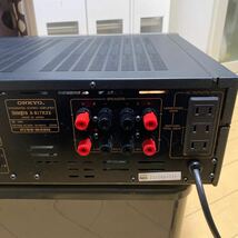 ONKYO プリメインアンプ A-817RXII 動作品　no.3921_画像8