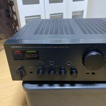 ONKYO プリメインアンプ A-817RXII 動作品　no.3921_画像2