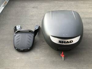 GSX1300R隼（ハヤブサ）用リヤキャリア＋トップケースSH26（中古）