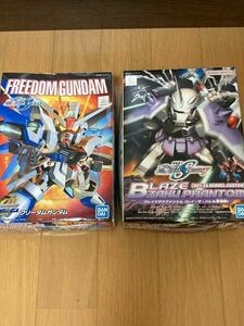 【ジャンク】ＢＢ戦士　フリーダムガンダム　ブレイズザクファントム(レイ・ザ・バレル専用機) 2体セット　SDガンダム　ガンダムSEED