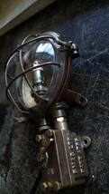 英国製 ミニ カプセル ウォール ランプ スイッチ付 ビンテージ インダストリアル Vintage Industrial Mini Wall Lamp switch England 1940_画像3