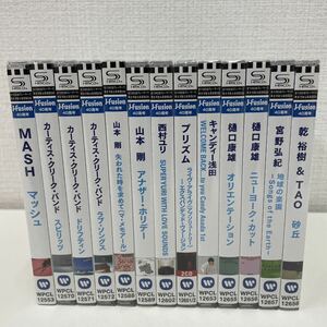 【1円スタート】 J-fusion40周年記念版 SHM-CD デジタル・リマスター版 まとめ売り13枚 サンプル版 山本剛 他 フュージョン