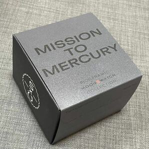 送料無料 マーキュリー Swatch Omega Moonswatch Mission to Mercury Speedmasterスウォッチ オメガ スピードマスター シルバー 保証書付の画像4
