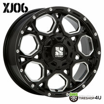 4本セット XTREME-J XJ06 16x7.0J 5/100 5/114.3 +42 +50 DURATURN MOZZO 4S+ 205/60R16 ノア ヴォクシー セレナ ステップワゴン_画像2