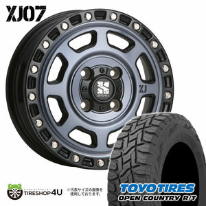 4本セット XTREME-J XJ07 12x4.00B 4/100 +42 GBM TOYO OPEN COUNTRY R/T 145/80R12 ブラックレター 軽トラ 軽バン ハイゼット N-VAN