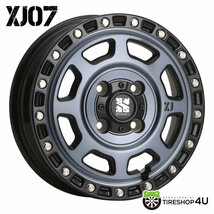 4本セット XTREME-J XJ07 14x4.5J 4/100 +43 GBM MUDSTAR RADIAL A/T 155/65R14 ホワイトレター 軽自動車 N-BOX タント ラパン スペーシア_画像2