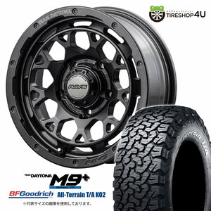 4本セット RAYS DAYTONA M9+ SpecM 16x6.0J 5/139.7 -5 AOJ BFGoodrich All-Terrain T/A KO2 215/70R16 ホワイトレター ジムニーシエラ