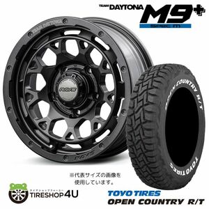 4本セット レイズ デイトナ M9+ スペックM 16x6.0J 5/139.7 -5 AOJ TOYO トーヨー オープンカントリー OPEN R/T 225/70R16 WL シエラ