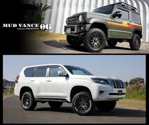 4本セット MUDVANCE06 16x6.0J 5/139.7 -5 MBP BFGoodrich All-Terrain T/A KO2 215/70R16 ホワイトレター ジムニーシエラ JB74W JB43W_画像5