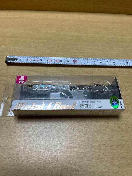 ジャクソン　メタルエフェクト　30g プラチナギャルシルバー　サゴシチューン