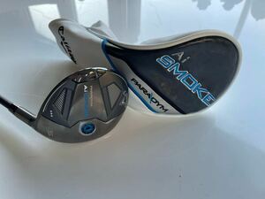 callaway PARADYM Ai SMOKE 5W Fujikura SPEEDER 60S 美品