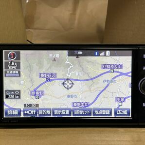 22年5月地図更新済 トヨタ純正 SDナビ NSZT-W66T 7インチ フルセグ DVD再生 Bluetooth オーディオハンズフリー 送料無料の画像3