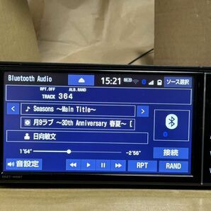 トヨタ純正 ナビ NSZT-W68T 7インチ 24年3月30日地図更新済 MOD期限内 DVD再生 フルセグ Bluetooth オーディオハンズフリー 送料無料の画像9