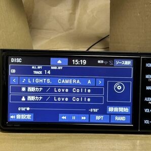 トヨタ純正 ナビ NSZT-W68T 7インチ 24年3月30日地図更新済 MOD期限内 DVD再生 フルセグ Bluetooth オーディオハンズフリー 送料無料の画像8