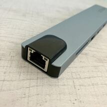 DETROVA USB C ハブ 【8-in-1】 PD100W Type-C 4K出力 HDMIポート 高速データ転送 1Gbps イーサネット microSD&SDカード スロット搭載_画像3