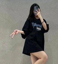 VETEMENTS ヴェトモン トップス Tシャツ メンズ ストリート ユニセックス カジュアル ブラックＭ_画像9