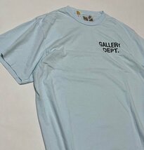 Gallery Dept ギャラリーデプト Tシャツ 半袖 トップス メンズ レディース ストリート サンマー ブルーＭ_画像6