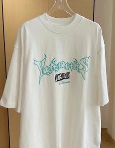 VETEMENTS ヴェトモン トップス Tシャツ メンズ ストリート ユニセックス カジュアル ホワイトＭ