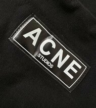 acne studios アクネストゥディオズ トップス パーカー レディース メンズ カジュアル ブラックS_画像4