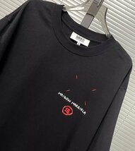 Maison Margiela メゾン マルジェラ トップス Tシャツ メンズ レディース シンプル ブラック M_画像4