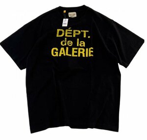 Gallery Dept ギャラリーデプト Tシャツ 半袖 トップス メンズ レディース ストリート サンマー ブラックM