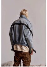 FEAR OF GOD 6th フィアオブゴッド デニムジャケット アウター ブルー ユニセックス カジュアル M_画像10