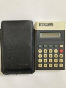 SHARP ELSI MATE EL-8146 junk L si- Mate calculator case attaching 