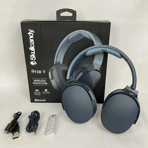 【動作品】Skullcandy スカルキャンディー Hesh 3 Wireless ワイヤレスヘッドホン Bluetooth対応 音出し確認済み