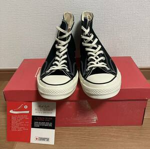 converse CT70 チャックテイラー 旧パッチ ブラック Chuck Taylor HI us10コンバース オールスターALL STAR ハイカット CTAS70スニーカー