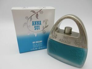 ◆ANNA SUI アナスイ スイドリームス SUI DREAMS オーデトワレ EDT ナチュラルスプレー 香水 レディース フレグランス 50ml 中古品