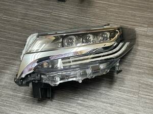 中古 アルファード 30系 後期 3眼 LEDヘッドライト 左 刻印【ハ】シーケンシャルウインカー 81150-58520 81185-58520 三眼