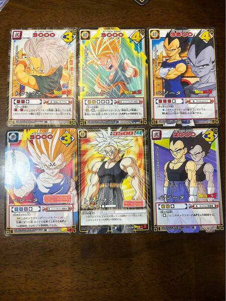 ドラゴンボールカード 旧カード 希少 まとめ売り ベジータ トランクス