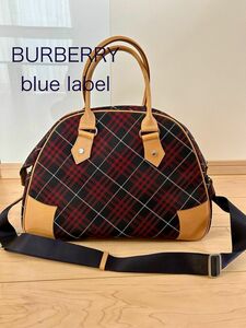 BURBERRY　bluelabel バーバリーブルーレーベル　ボストンバッグ