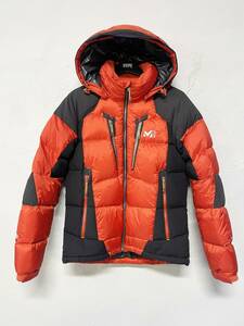 (V1214) ミレー MILLET 800+ WINDSTOPPER ダウンジャケット メンズ M サイズ 正規品