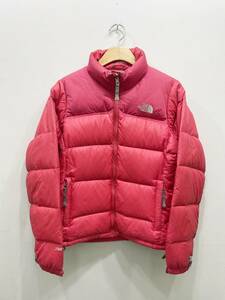 (V1466) ノースフェイス ヌプシ ダウンジャケット レディース S THE NORTH FACE NUPTSE DOWN JACKET 正規品