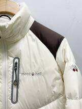 (V1706) モンベル MONT-BELL EX800 WINDSTOPPER ダウンジャケット レディース S サイズ 正規品_画像2